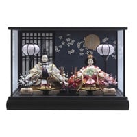 久月 親王ケース飾り「桜月夜(さくらづきよ)」 4960282395910 ひな人形 雛人形(4960282395910)
