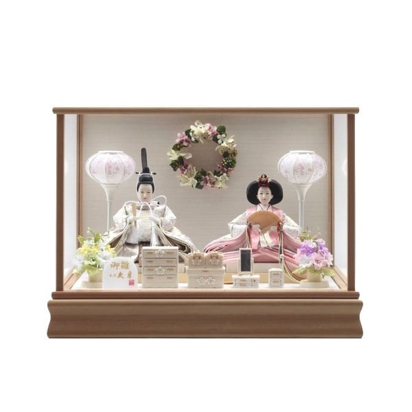 久月 親王ケース飾り「璃桜(りお)」 4960282396115 ひな人形 雛人形(4960282396115)
