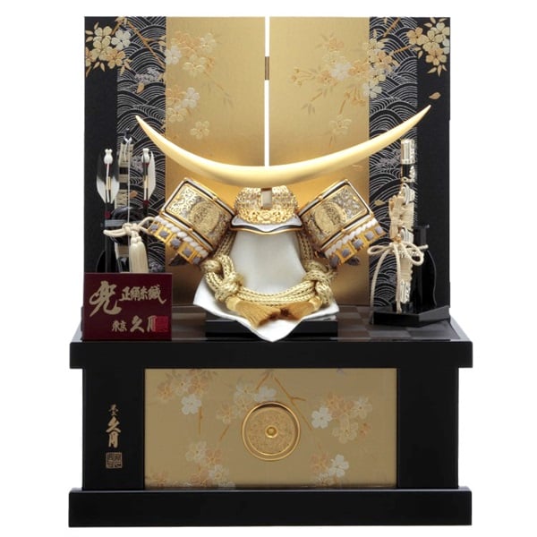 久月 兜収納飾り「伊達桜 (だてざくら)」 五月人形 かぶと | イオン