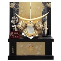 久月 兜収納飾り「伊達桜 (だてざくら)」 五月人形 かぶと | イオン