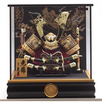 久月 兜ケース飾り「翔輝(しょうき)」 五月人形 かぶと コンパクト