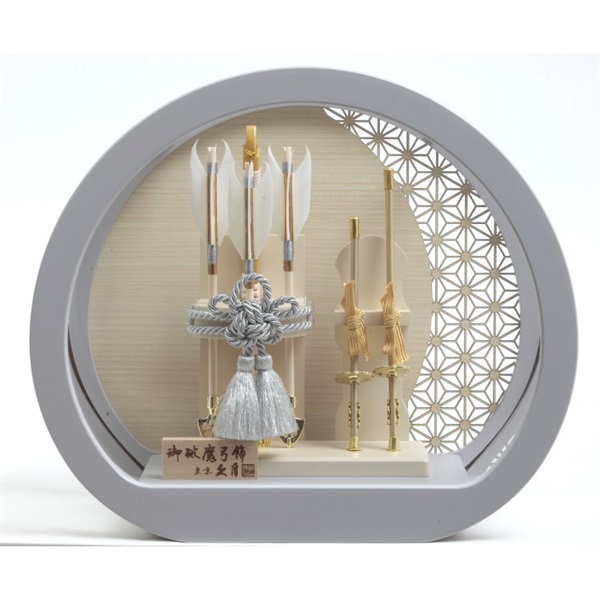 久月 破魔弓ケース飾り「円形帝都」 4960282744732 | イオンスタイル