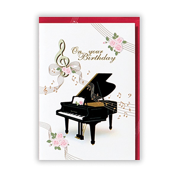 バースデーカード オルゴール ピアノIII | イオンスタイルオンライン