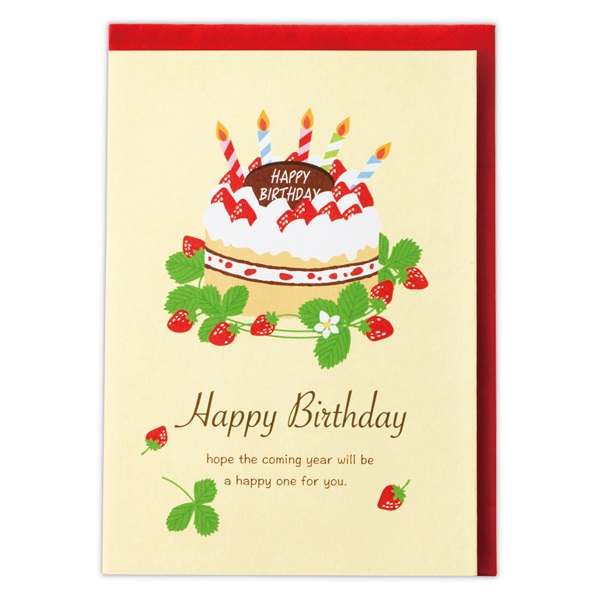 バースデーカード 立体 Graceful Laser Popup Card ケーキII イオンスタイルオンライン 衣料品・暮らしの品を