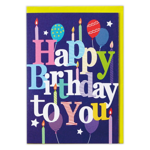 バースデーカード 立体 Graceful Laser Popup Card バルーンII イオンスタイルオンライン 衣料品・暮らしの品を