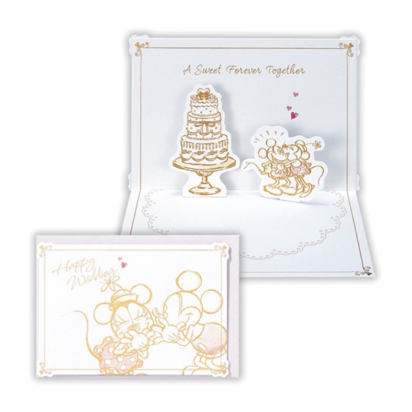 結婚お祝い 立体 ディズニー スケッチミッキー＆ミニーII | イオン