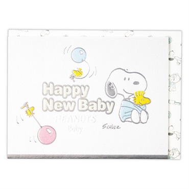 赤ちゃん誕生お祝い スヌーピー 箔線ベビーII
