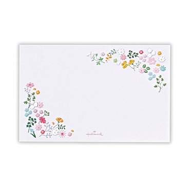 ミニメッセージカード お花II