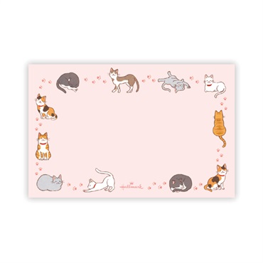 ミニメッセージカード 囲みネコII | イオンスタイルオンライン 衣料品