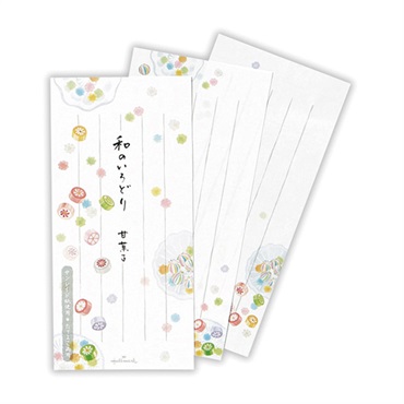 一筆箋 和のいろどり甘菓子II