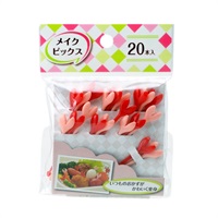 ストリックスデザイン　メイクピックス　２０本(レッドピンク)