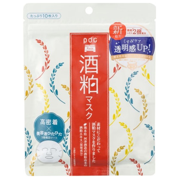 ワフードメイド 酒粕マスク 10枚入 ワフードメイド Wafood Made pdc