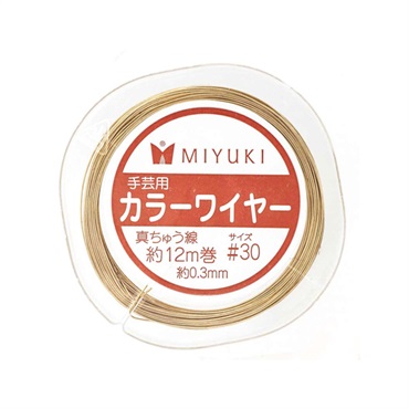 真ちゅう線 #30 ゴールド