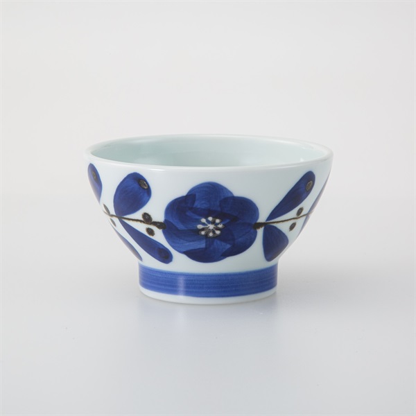 波佐見焼 廻り花 軽量飯碗 中 | イオンスタイルオンライン 衣料品