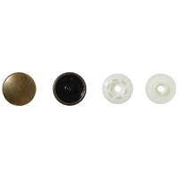 プラスナップメタル(4組入り 直径13mm　アンティックゴールド)