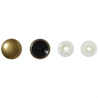 プラスナップメタル(3組入り 直径15mm　アンティックゴールド)