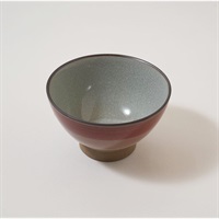 茶碗　ビスクロール(レッド)