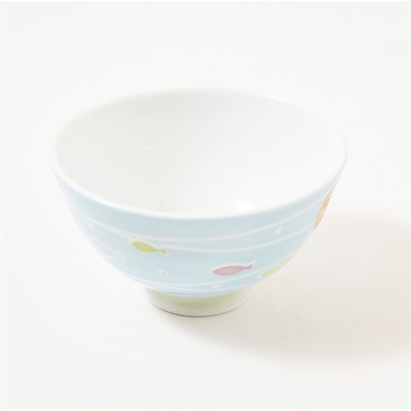 美濃焼 キッズ向け軽量茶碗 おさかな | イオンスタイル