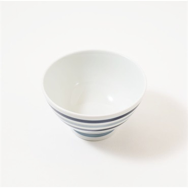 波佐見焼　茶碗　ダブルライン