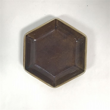 イロドリ　小皿(ロッカク)