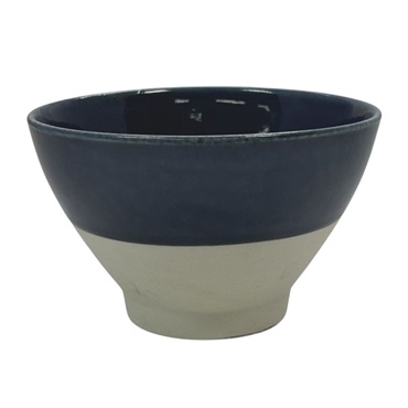 茶碗　塗分け