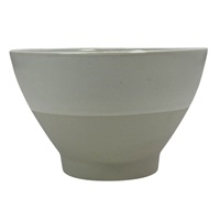 茶碗　塗分け(ホワイト)