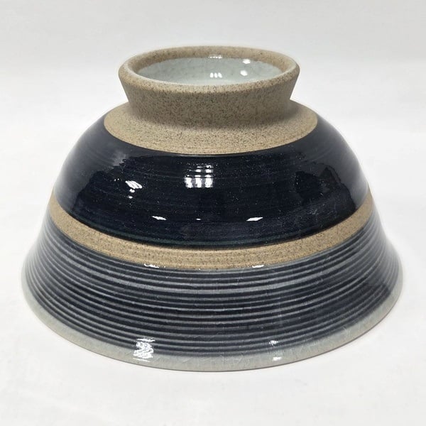 有田焼　茶碗　濃淡墨流し(1個)