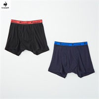 le coq sportif(ルコックスポルティフ) TCフライス 2枚組 ボクサーブリーフ 男の子 キッズ 130cm-170cm(2枚組-130cm)