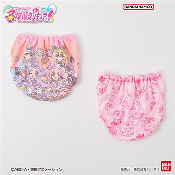名探偵プリキュア！ 2枚組ショーツ キッズ 女の子 100cm-120cm(2枚組-100cm)