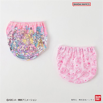 プリキュアオールスターズ 2枚組ショーツ キッズ 女の子 100cm-120cm(2枚組-100cm)