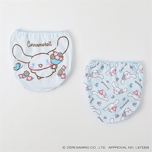 サンリオキャラクターズ シナモロール ２枚組ショーツ キッズ 女の子 110cm-130cm