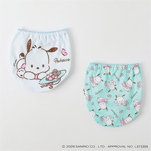 サンリオキャラクターズ ポチャッコ2枚組ショーツ キッズ 女の子 110cm-130cm