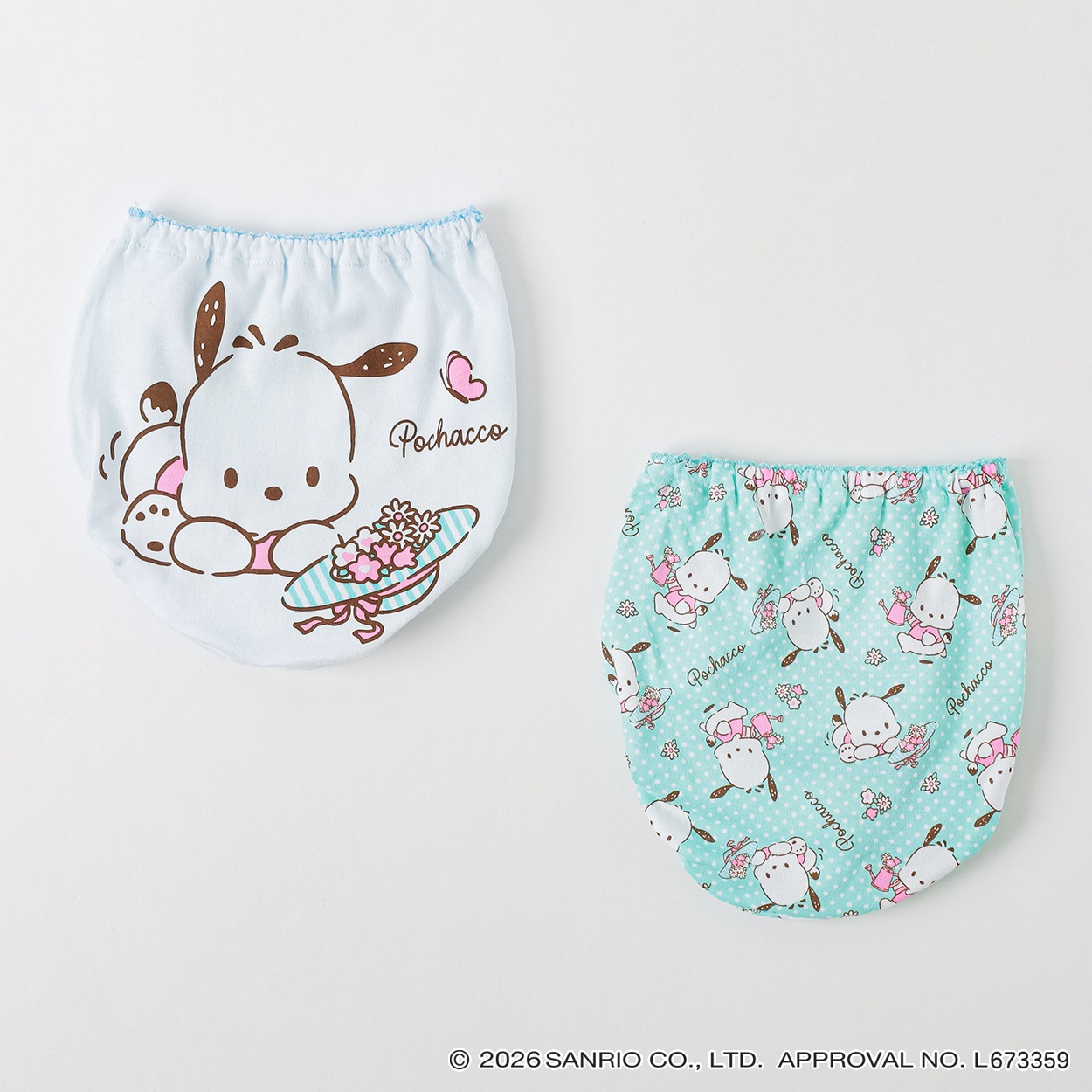 サンリオキャラクターズ ポチャッコ2枚組ショーツ キッズ 女の子 110cm-130cm(2枚組-130cm)