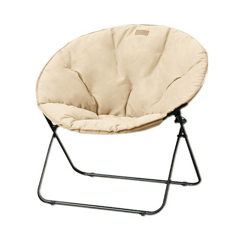 ムーンチェア 希少なタイプ アイリスオーヤマ ムーンチェア（二つ折りタイプ） CC-MON ベージュ