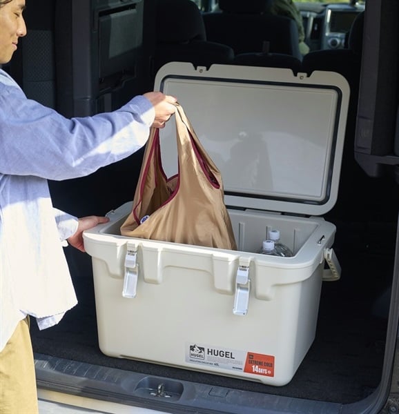 キャプテンスタッグ CSブラックラベル スチールフォームクーラー51L