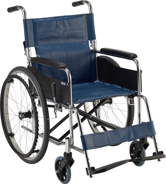 スチール製車いす 自走式 EX-11BS マキテック | イオンスタイル