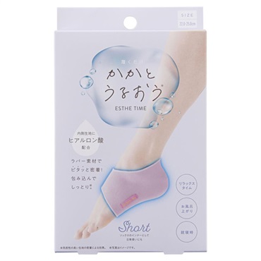 かかとうるおうエステタイム ショート 1足組 コジット
