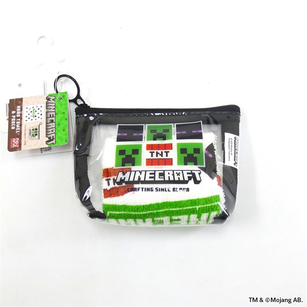 マインクラフト 26 マイクラハンドタオルポーチ白 4969499999393 新