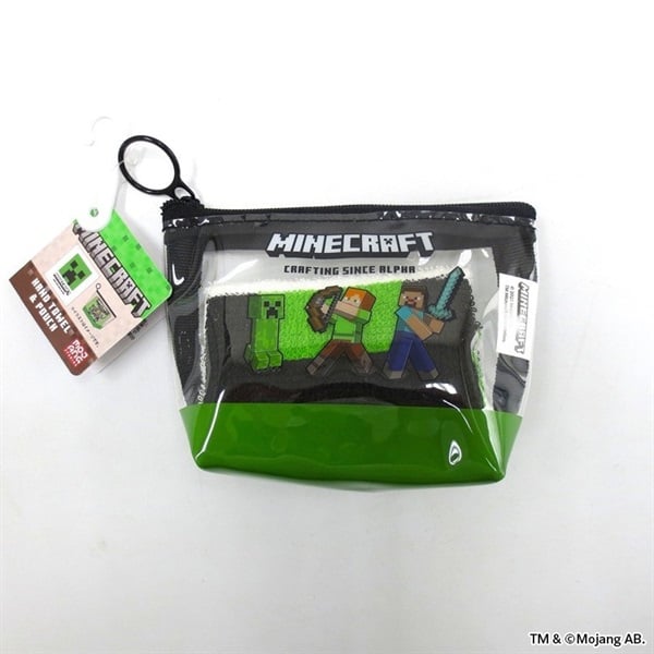 マインクラフト 26 マイクラハンドタオルポーチ緑 4969499999409 新
