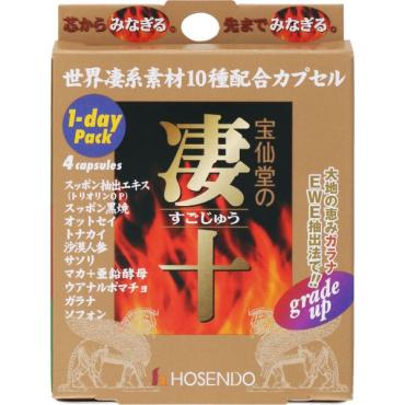 詩仙堂　(専用) 宝仙堂の凄十 1DAYパック 4粒 宝仙堂の凄十 宝仙堂 | イオン