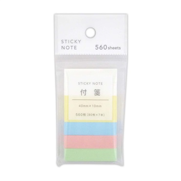 FIT MEMO 付箋 80枚 7本入 | イオンスタイルオンライン 衣料品・暮らし