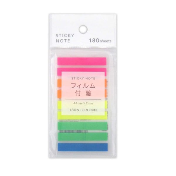 FIT MEMO フィルム付箋 20枚(9本入)