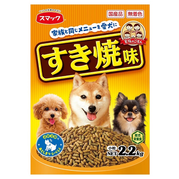 【新品未開封】うまかUMKAドッグフード　1.5㎏×6袋セット バラ売りOK 家族のごはん すきやき味 2.2kg スマック | イオンスタイルオンライン