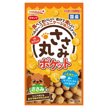ささみ丸ポケット ささみ味 40g スマック