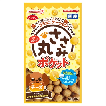 ささみ丸ポケット チーズ味 40g スマック