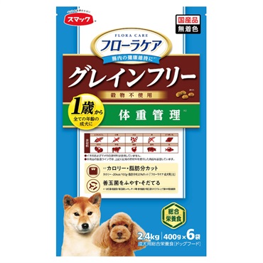 フローラケアDOG 体重管理 2.4kg スマック