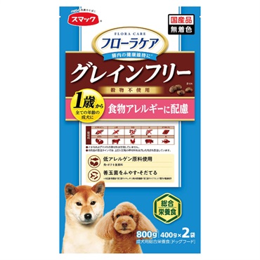 フローラケア DOG 食物アレルギーに配慮 800g スマック