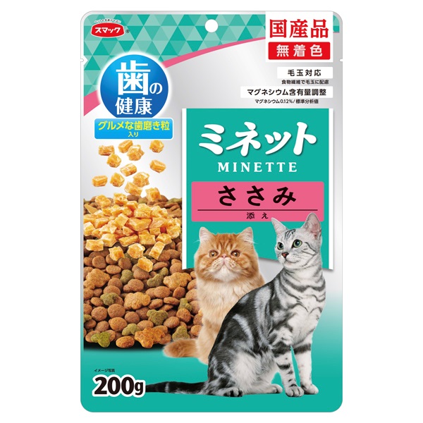 ミネット 歯の健康 ささみ添え 200g MINETTE スマック | イオン