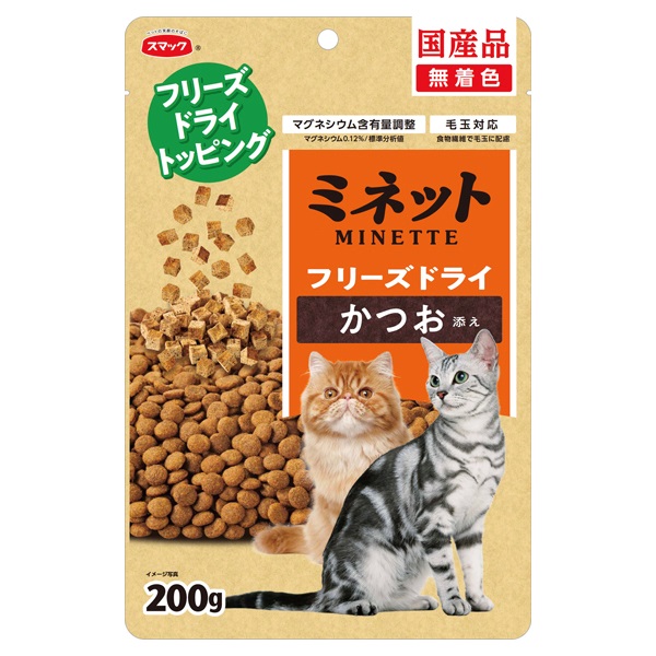 ミネット フリーズドライ まぐろ添え 200g MINETTE スマック | イオン