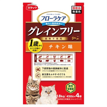 フローラケアCAT チキン味 1.8kg スマック